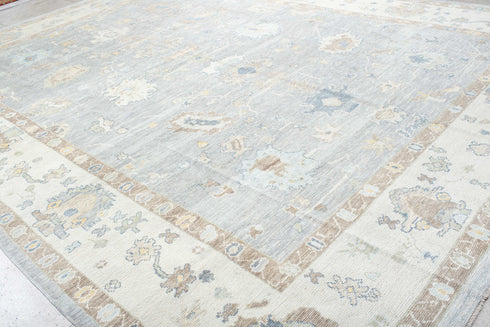 Vintage Oushak Area Rug (13' x 18')