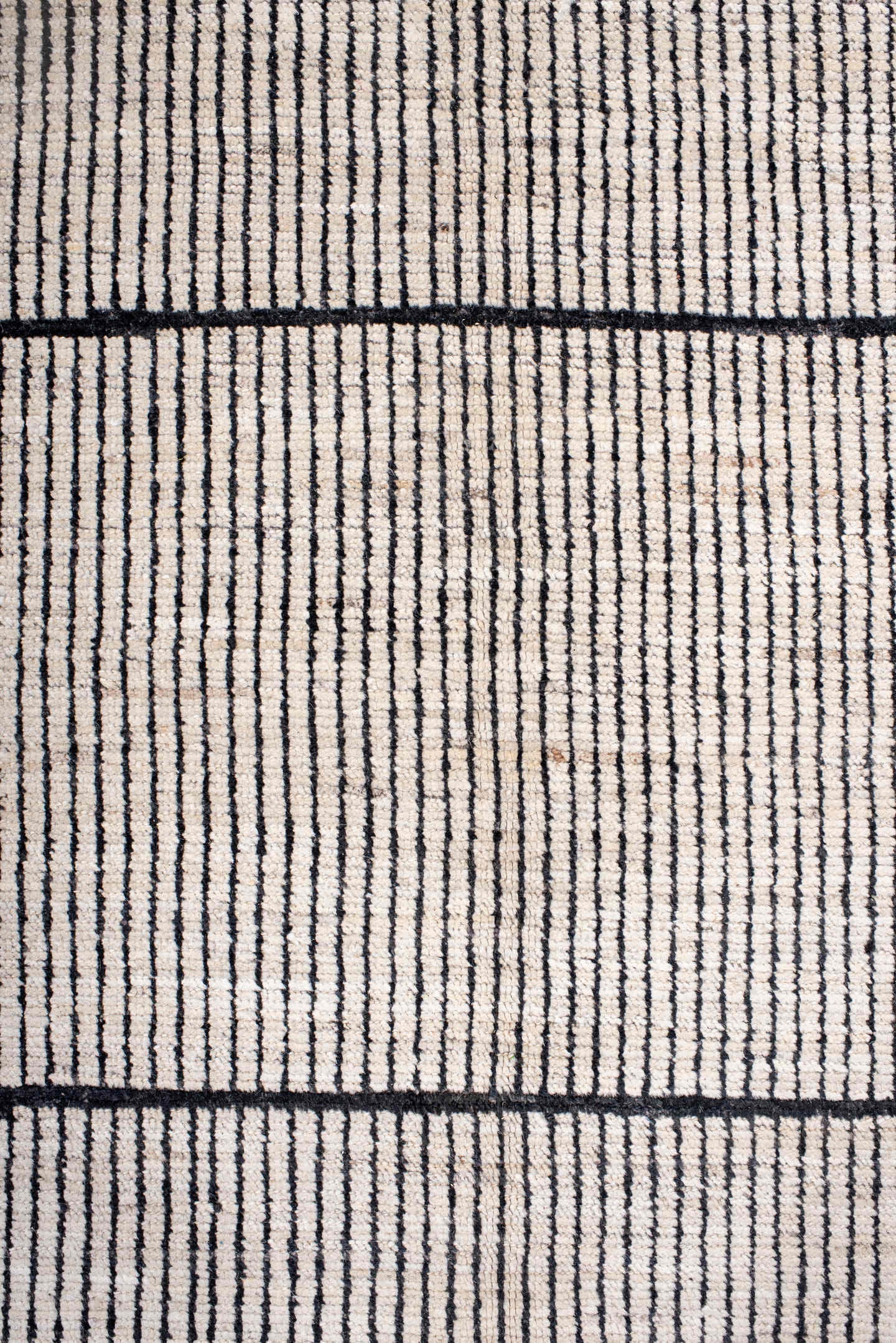 6' x 9' one-of-a-kind handmade vintage Tulu medium size rug. Color palette: ivory, charcoal, taupe, gray, black, beige