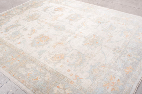 Vintage Oushak Area Rug (8' x 10')