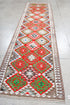 Vintage Kilim Runner Rug (3' x 13')