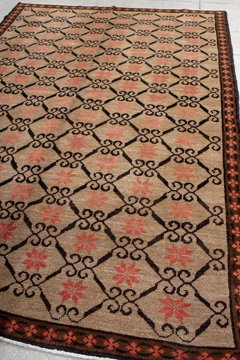 Antique Kars Area Rug (6' x 9')