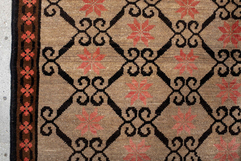 Antique Kars Area Rug (6' x 9')