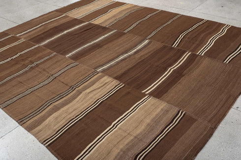 Vintage Kilim Area Rug (9' x 11')