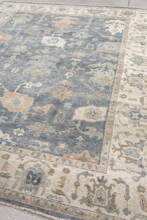Vintage Oushak Area Rug (8' x 10')