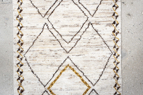 Vintage Moroccan Runner Rug (2' x 9')