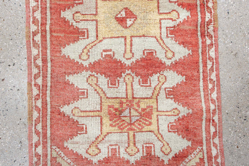 Antique Anatol Area Rug (1' x 3')