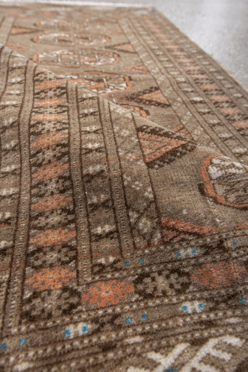 Vintage Oushak Area Rug (1' x 3')