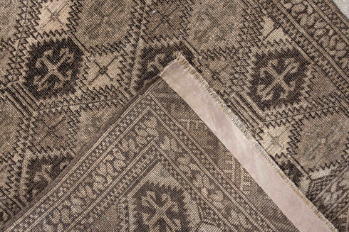 Antique Afghan Area Rug (2' x 4')