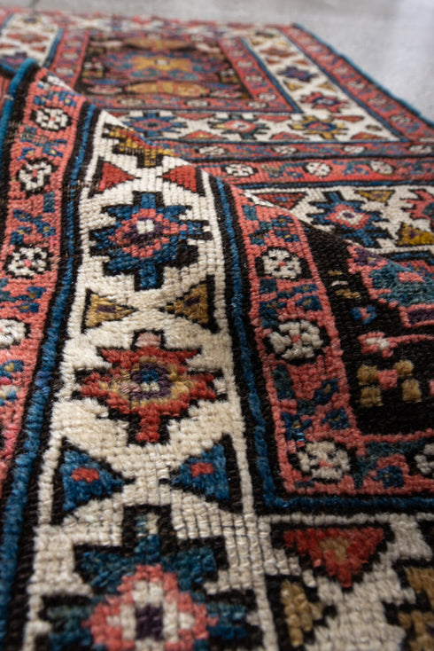 Antique Kurd Area Rug (1' x 3')