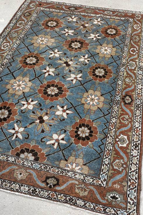 Antique Malayer Area Rug (4' x 7')