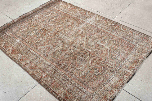 Antique Shiraz Area Rug (4' x 6')