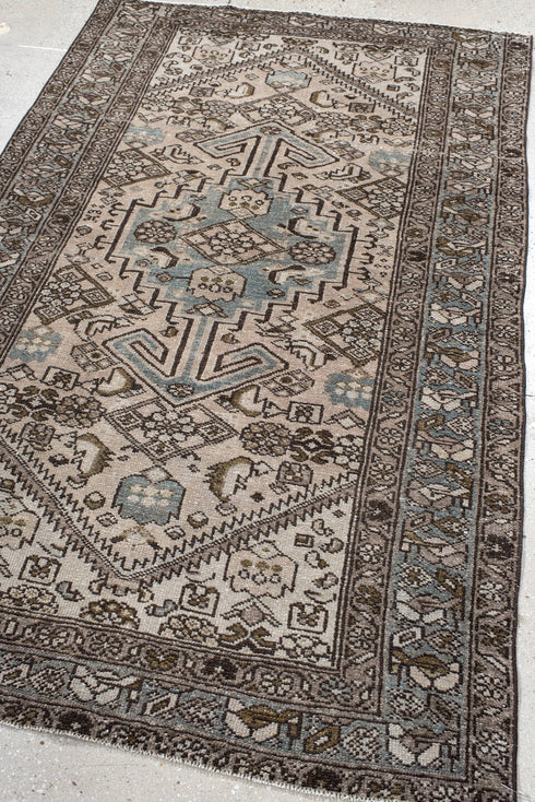 Vintage Heriz Area Rug (4' x 6')