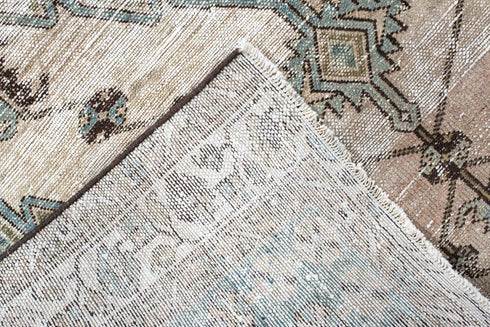 Vintage Mazlaghan Area Rug (4' x 6')