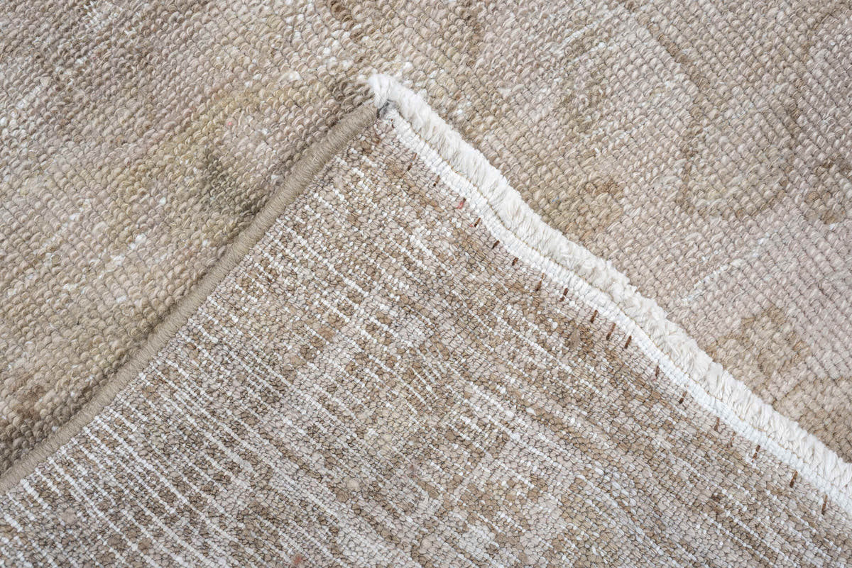 4' x 6' one-of-a-kind handmade antique Hamadan rug. Color palette: ivory, taupe, beige, sand, camel, gray beige, gray