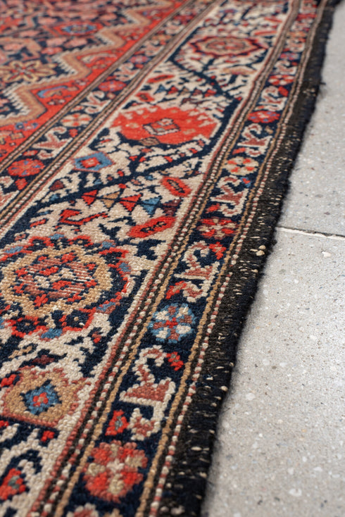 Antique Malayer Runner Rug (3' x 9')