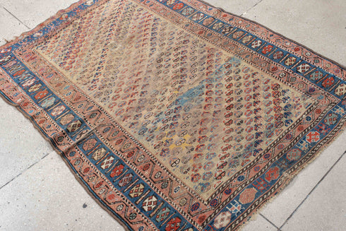 Vintage Kurd Area Rug (4' x 6')