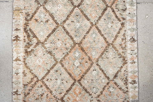 Vintage Kars Runner Rug (2' x 13')