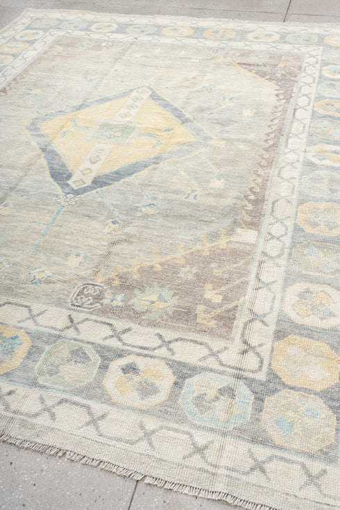 Vintage Oushak Area Rug (8' x 10')