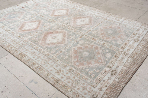 Antique Shiraz Area Rug (6' x 9')