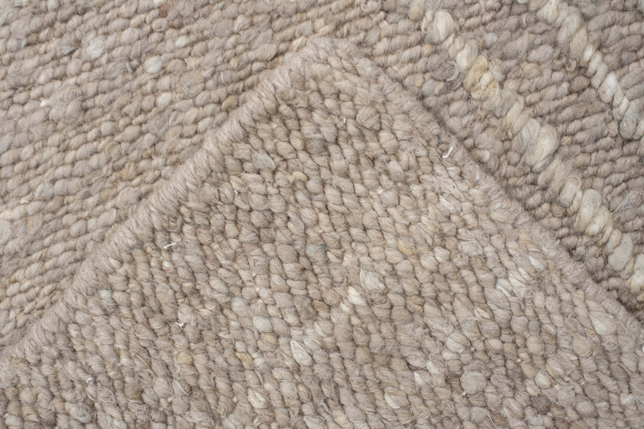 6' x 9' one-of-a-kind handmade vintage Flatweave medium size rug. Color palette: taupe, ivory, beige, cream, gray