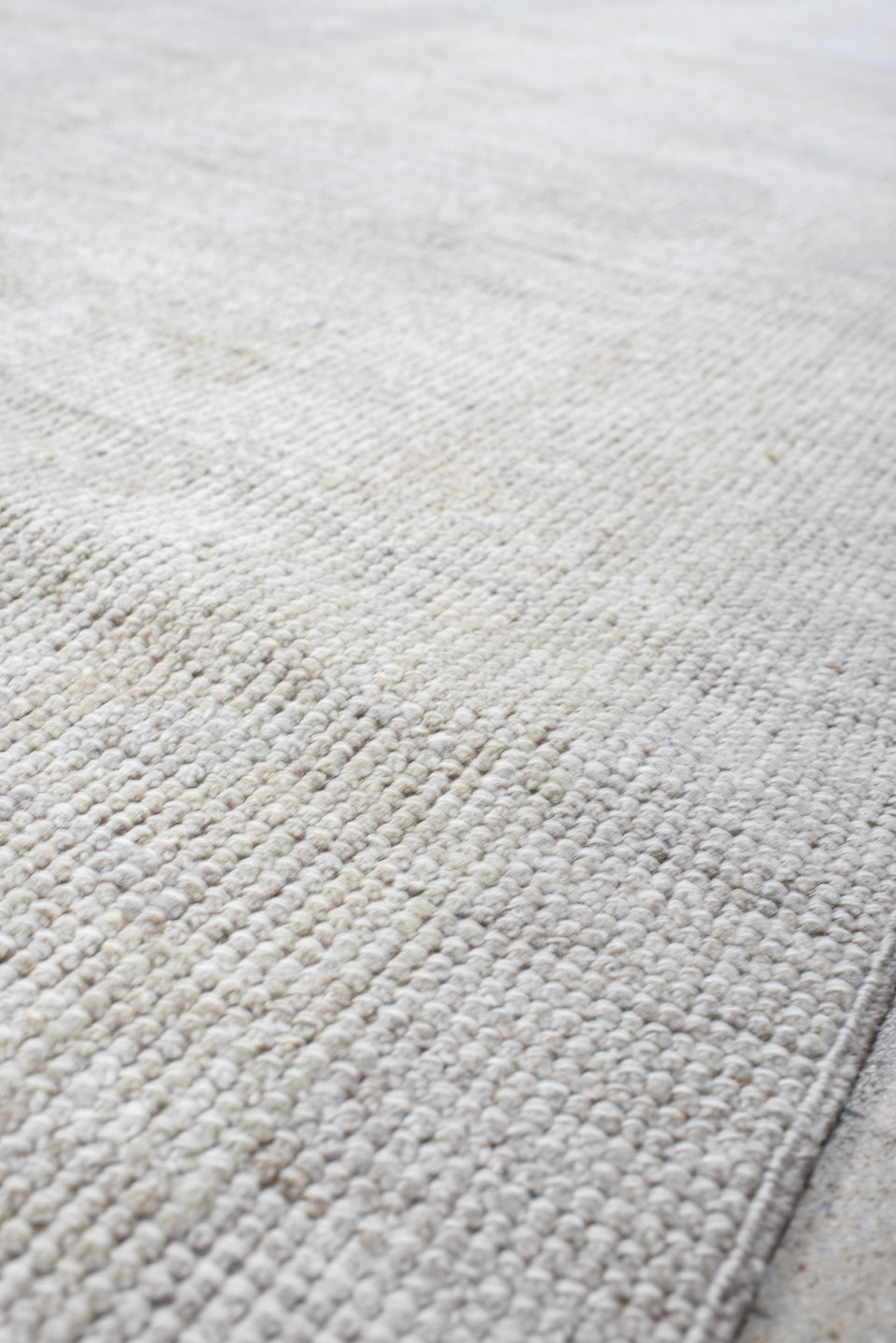 12' x 14' one-of-a-kind handmade vintage Oushak oversize rug. Color palette: ivory, cream, taupe, beige, pale gray, gray