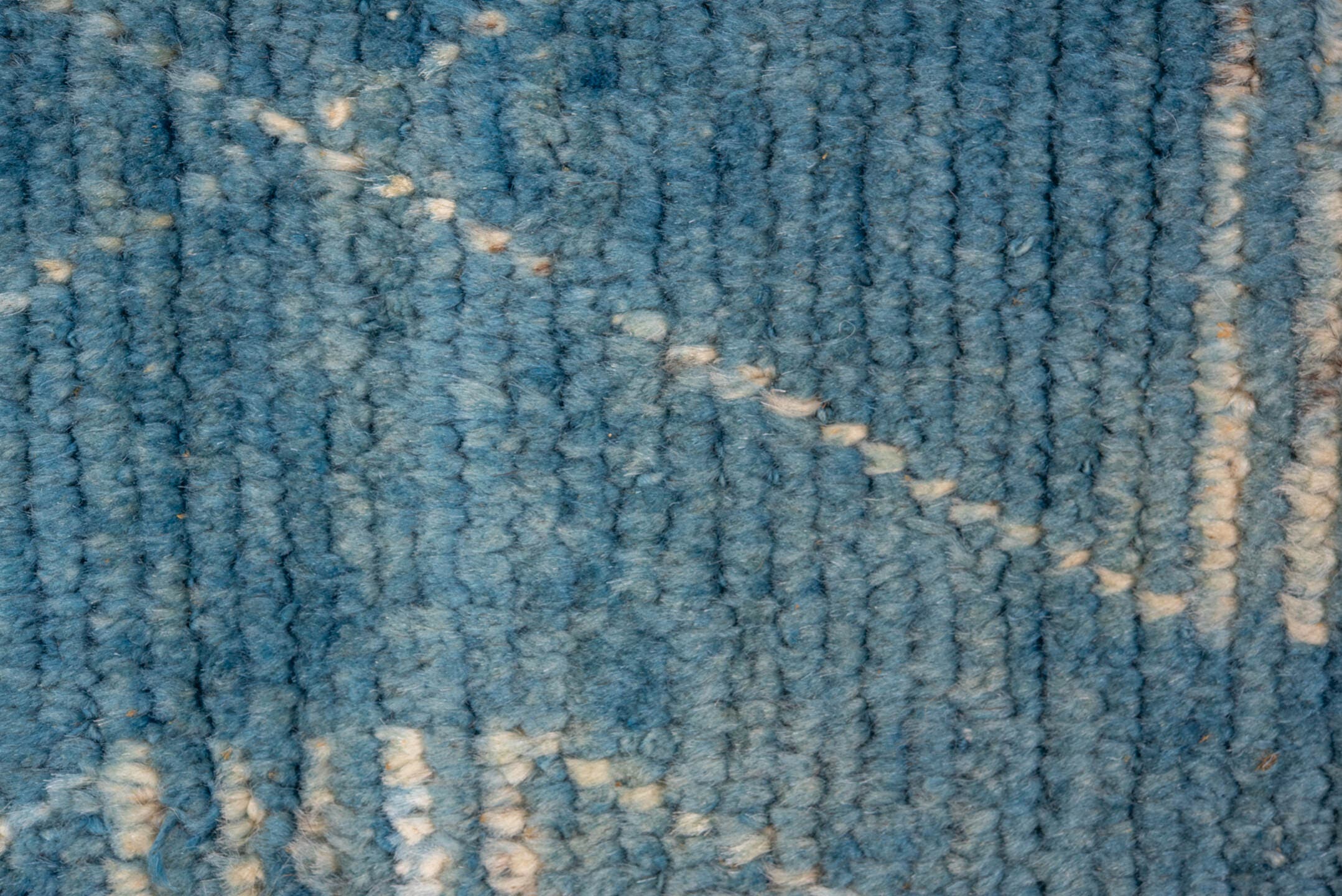 2' x 9' one-of-a-kind handmade vintage Tulu runner rug. Color palette: turquoise, ivory, aqua, teal