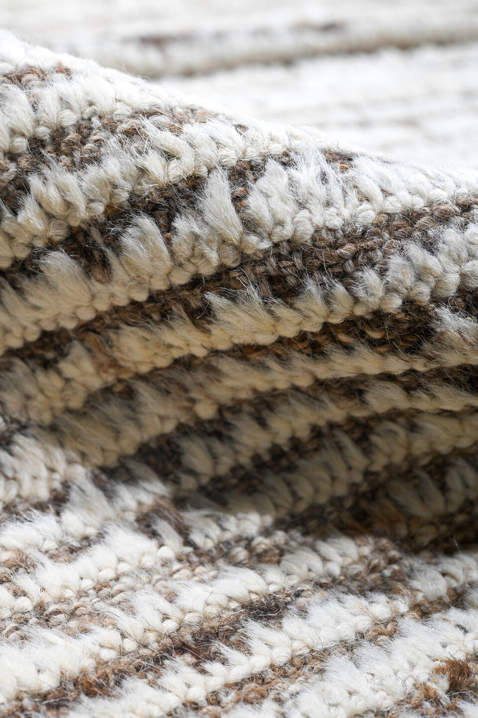 13' x 13' one-of-a-kind handmade vintage Tulu oversize rug. Color palette: ivory, taupe, beige, camel, gray