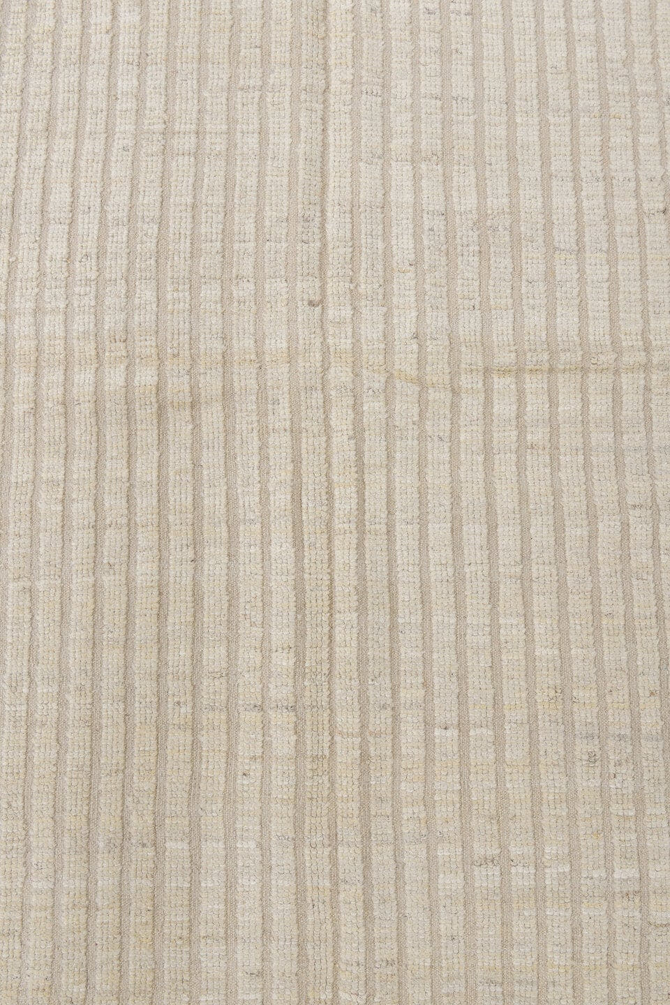 3' x 9' one-of-a-kind handmade vintage Tulu runner rug. Color palette: ivory, beige, cream, taupe, gray