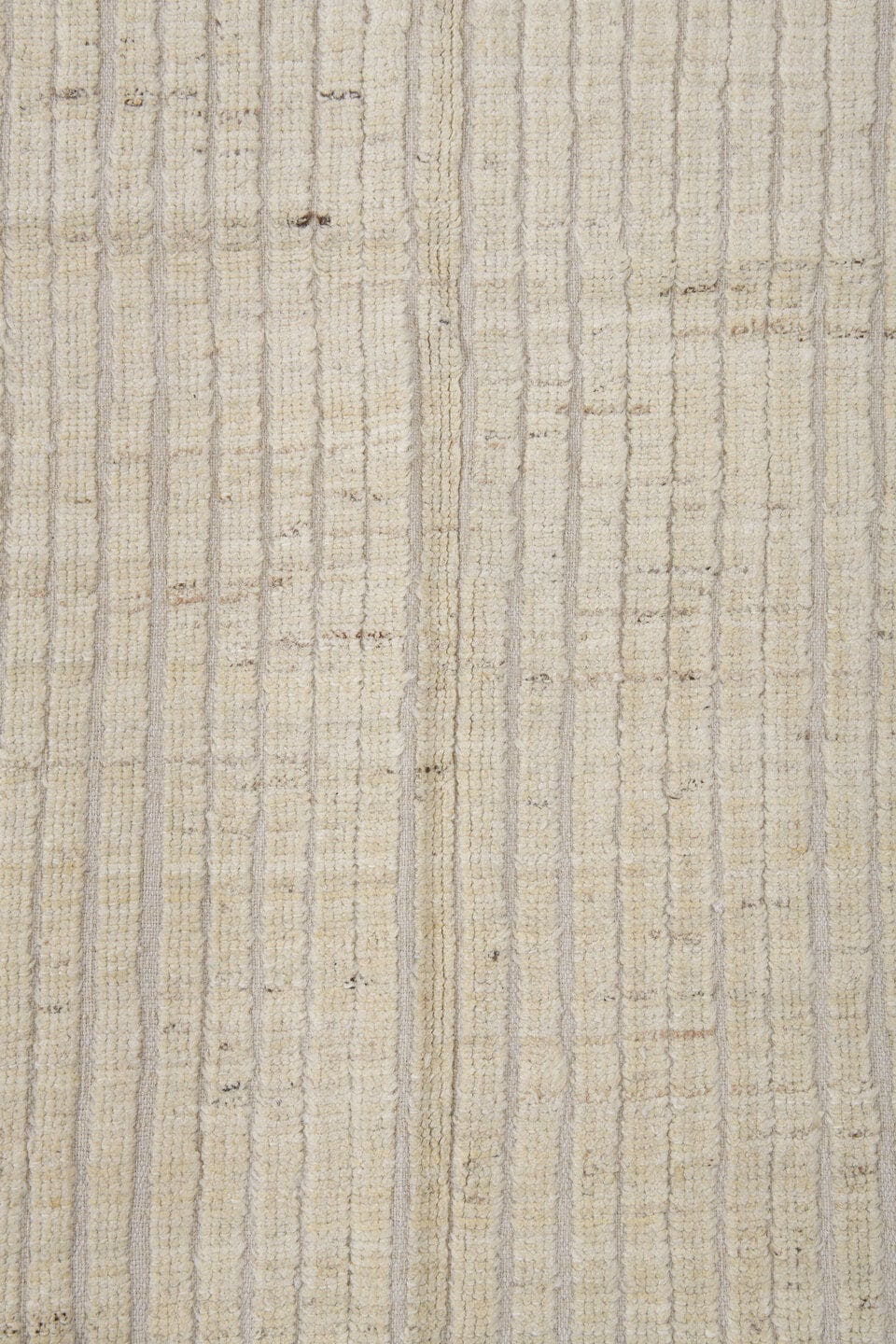 3' x 10' one-of-a-kind handmade vintage Tulu runner rug. Color palette: ivory, cream, beige, taupe, light gray, gray