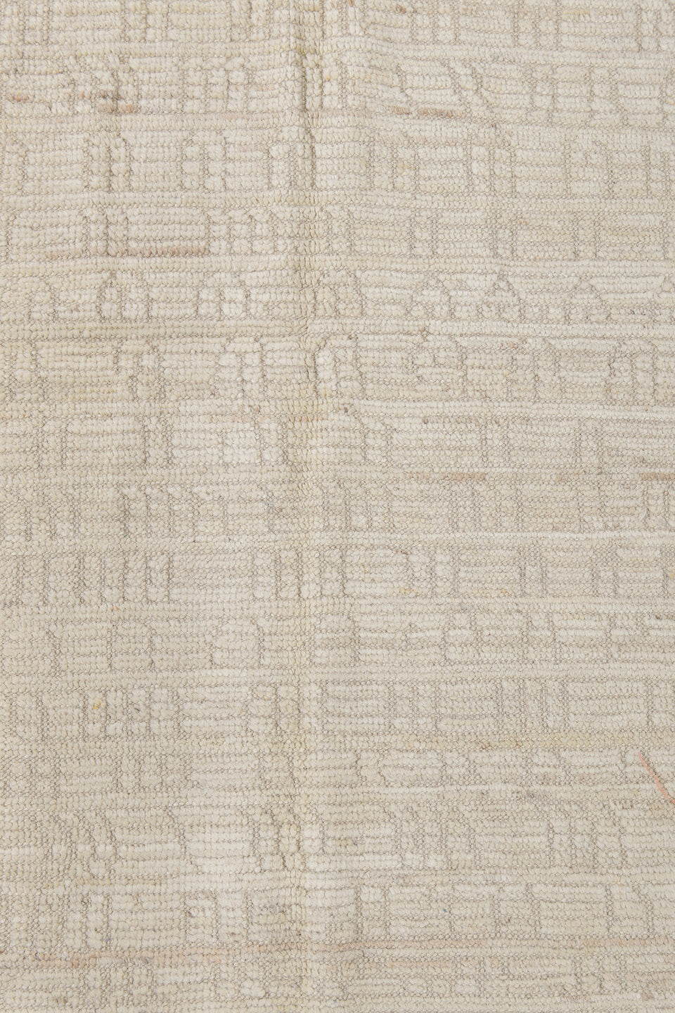 2' x 13' one-of-a-kind handmade vintage Tulu runner rug. Color palette: dark gray, gainsboro, gray, light gray, off-white