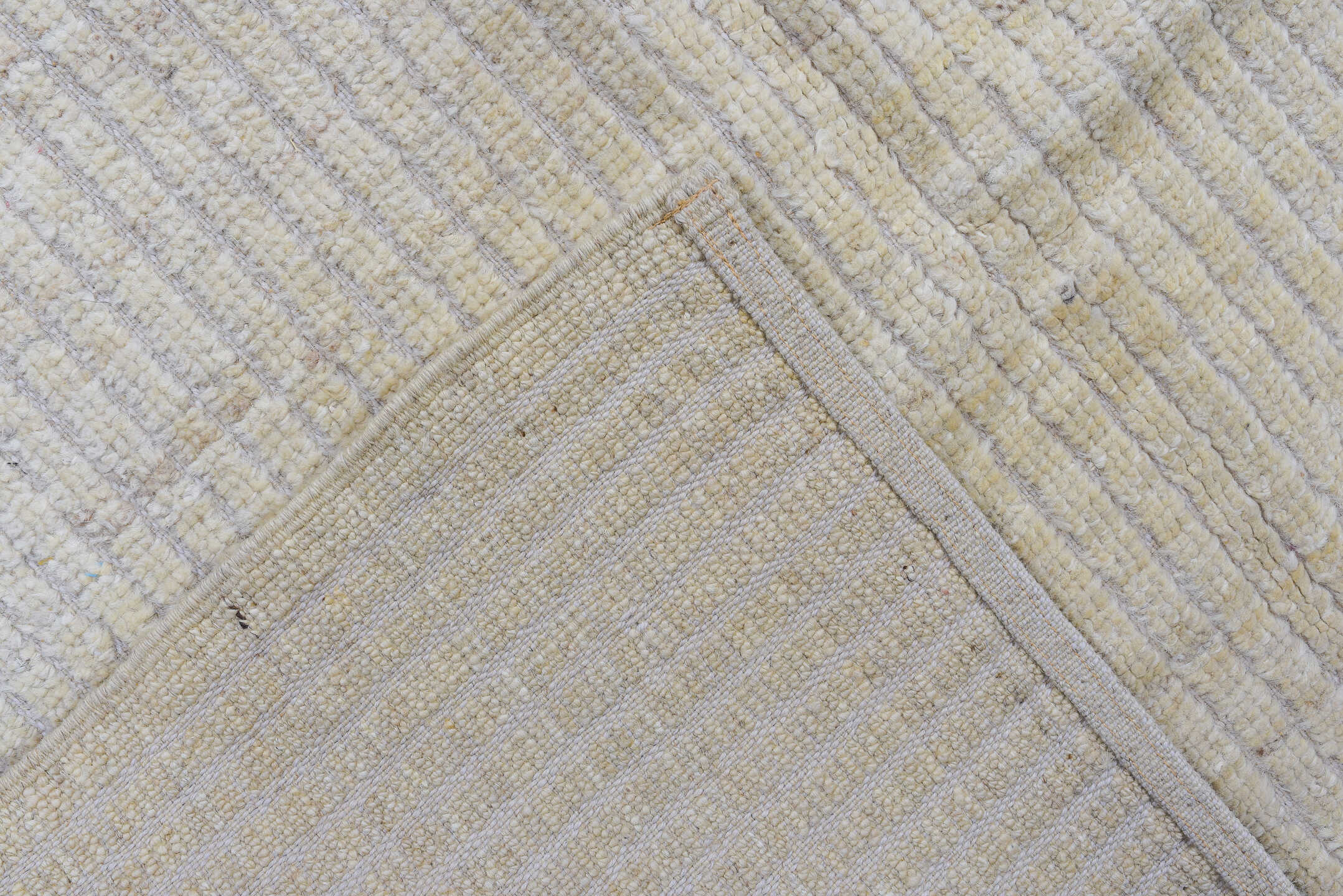 3' x 11' one-of-a-kind handmade vintage Tulu runner rug. Color palette: dark gray, gainsboro, gray, light blue, light gray