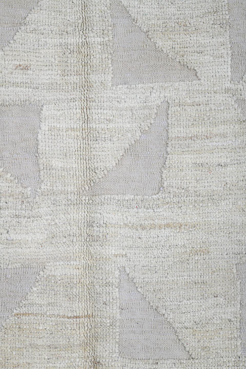 3' x 10' one-of-a-kind handmade vintage Tulu runner rug. Color palette: black, dark gray, gainsboro, gray, light blue