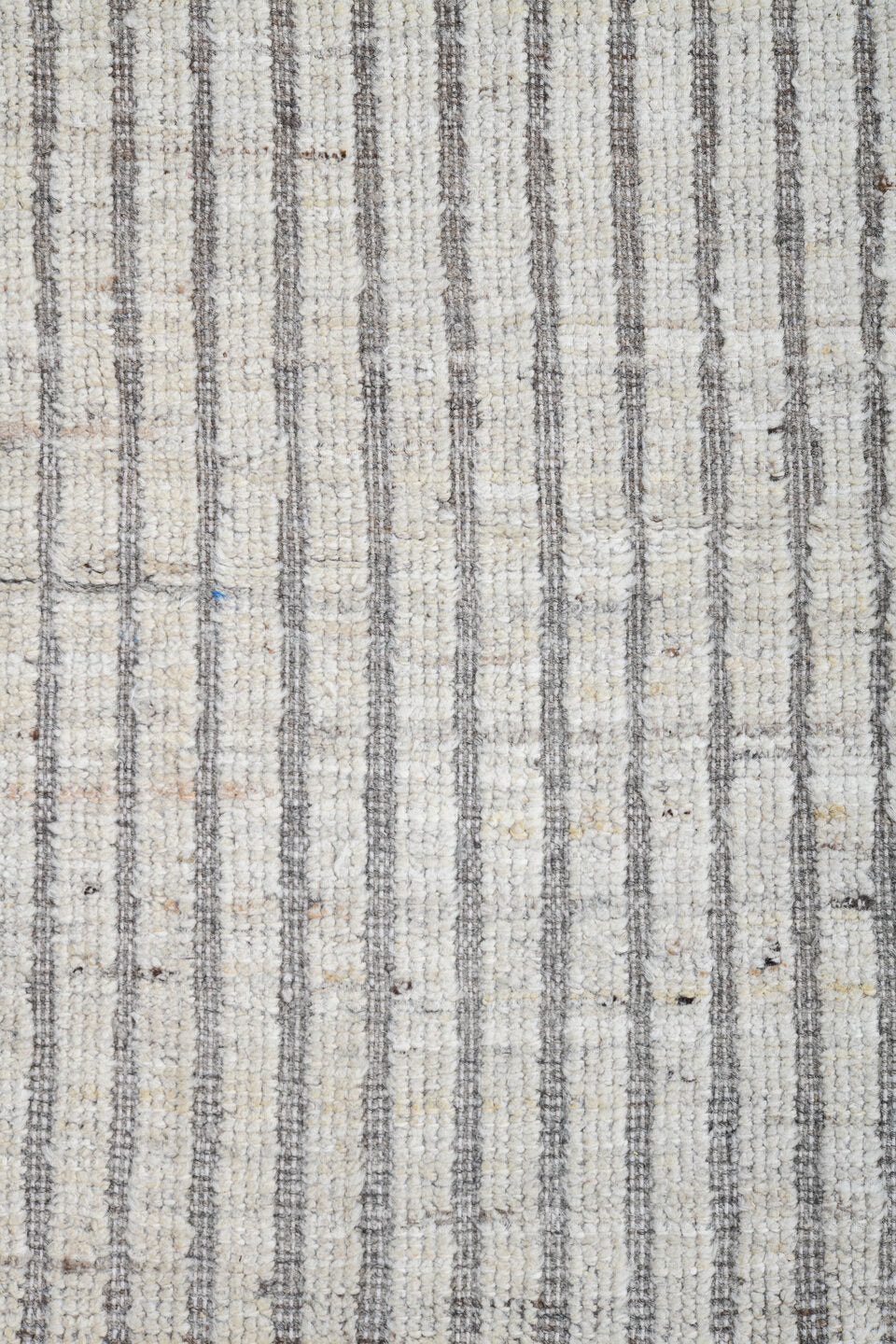 2' x 9' one-of-a-kind handmade vintage Tulu runner rug. Color palette: dark gray, dim gray, gainsboro, gray, light gray