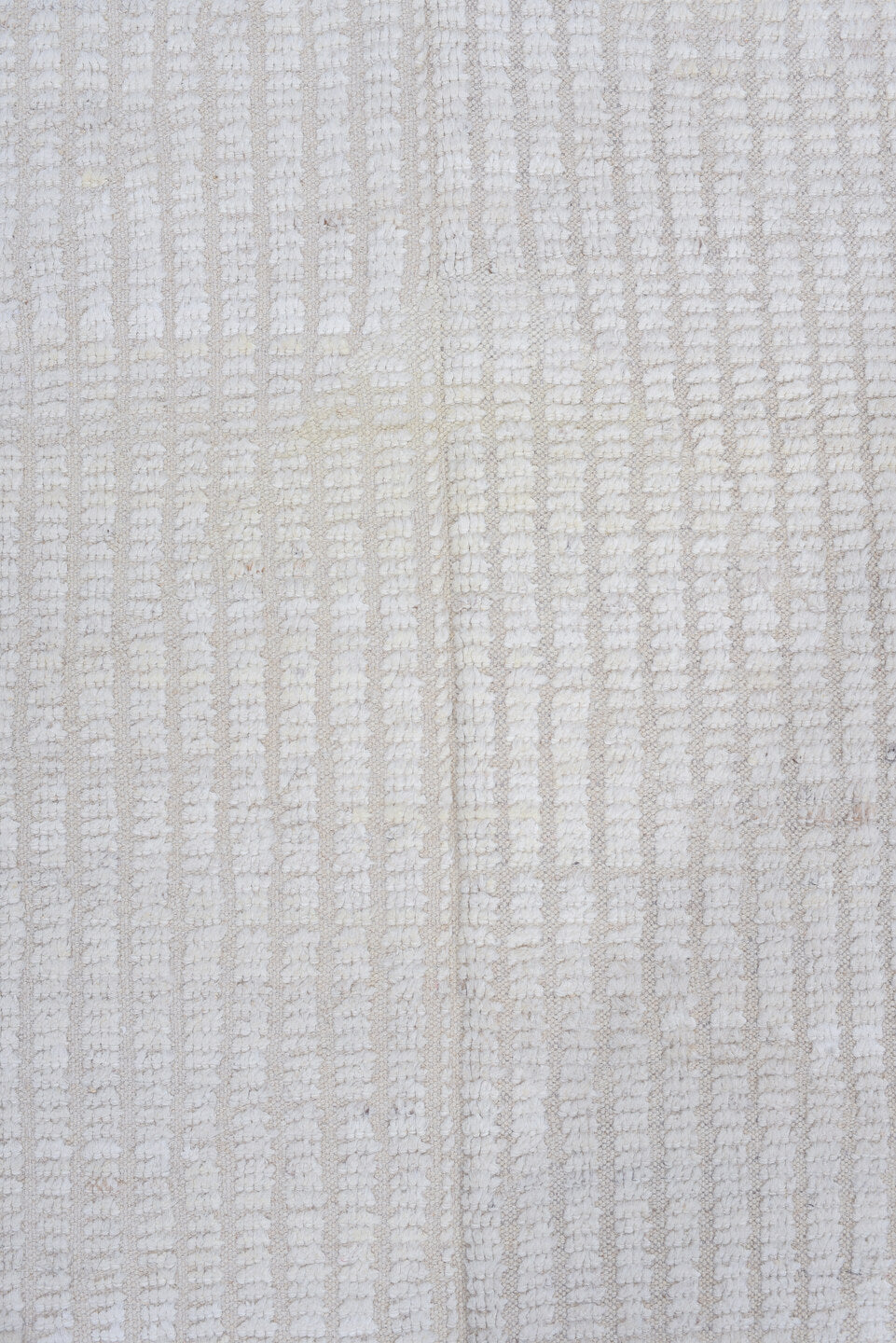 3' x 12' one-of-a-kind handmade vintage Tulu runner rug. Color palette: blue, dark gray, gainsboro, gray, light blue