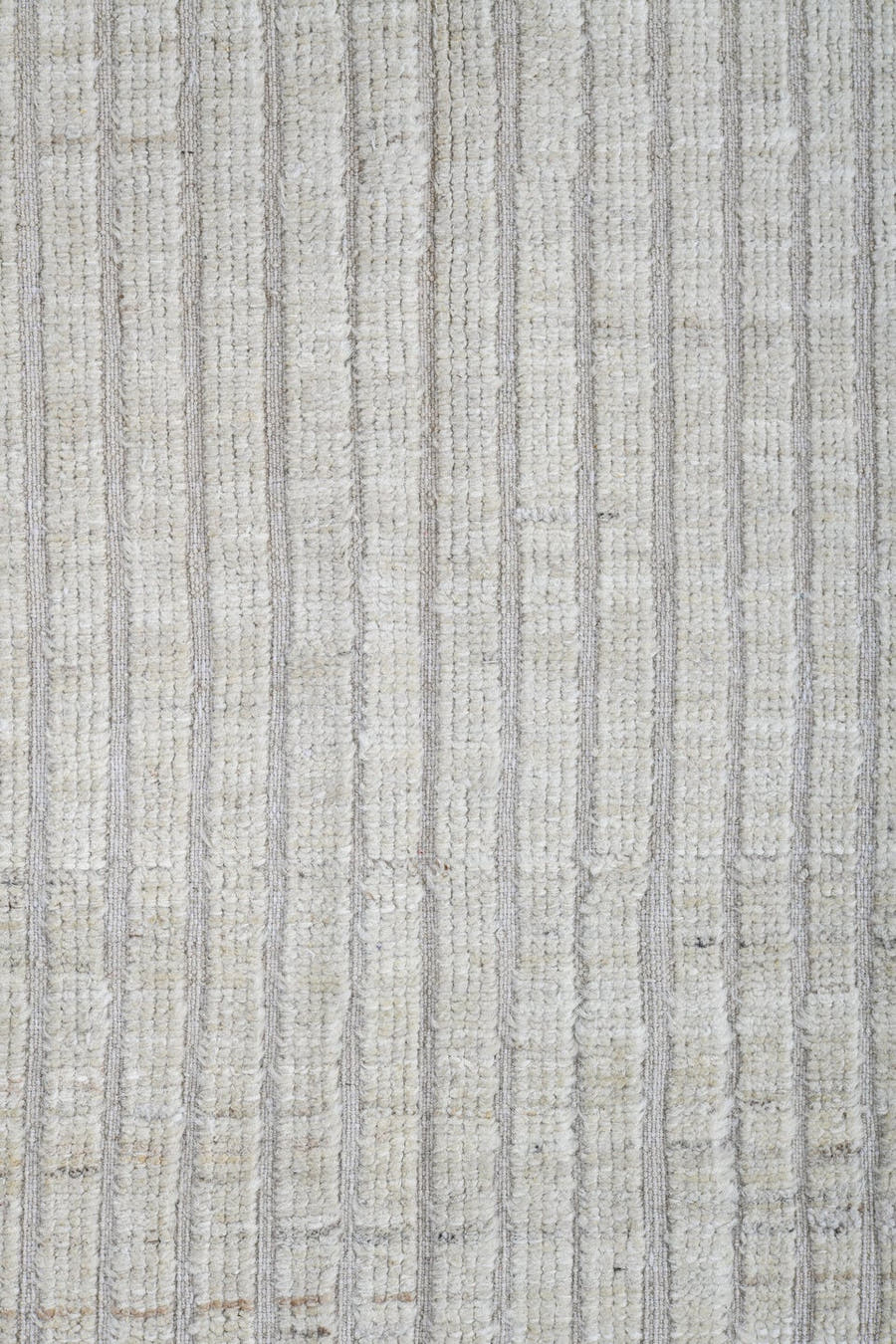 2' x 11' one-of-a-kind handmade vintage Tulu runner rug. Color palette: ivory, cream, beige, taupe, gray