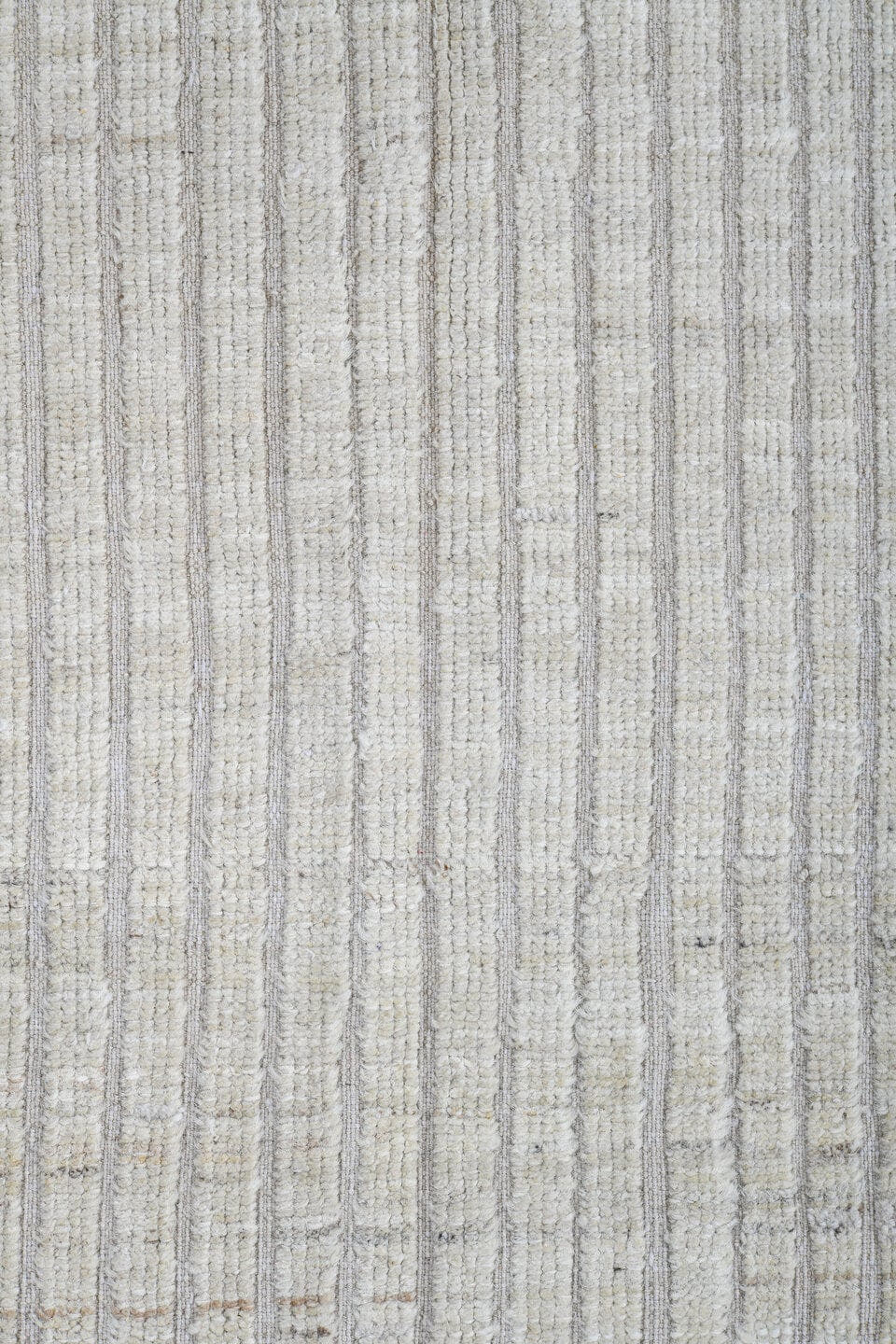 2' x 11' one-of-a-kind handmade vintage Tulu runner rug. Color palette: ivory, cream, beige, taupe, gray