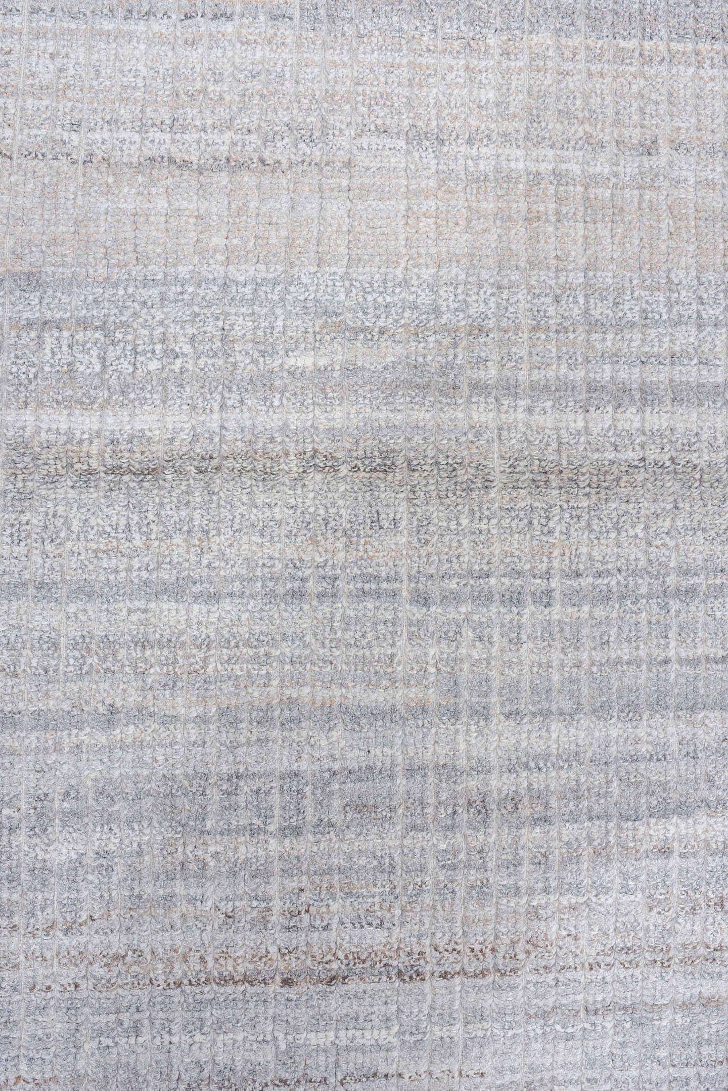 3' x 9' one-of-a-kind handmade vintage Tulu runner rug. Color palette: ivory, taupe, gray, beige, charcoal, black