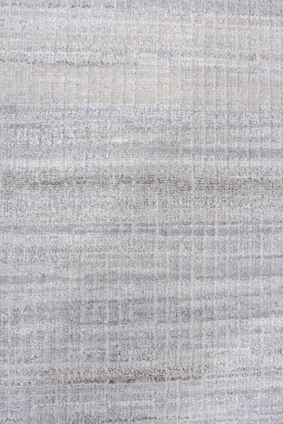3' x 9' one-of-a-kind handmade vintage Tulu runner rug. Color palette: ivory, taupe, gray, beige, charcoal, black