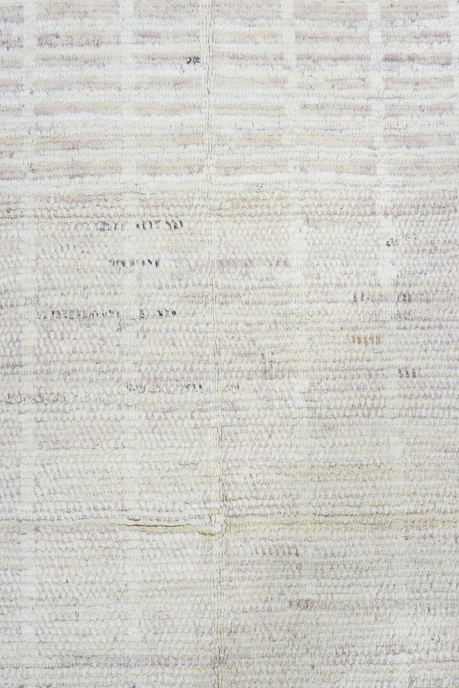 2' x 9' one-of-a-kind handmade vintage Tulu runner rug. Color palette: ivory, taupe, gray, cream, charcoal, beige, black