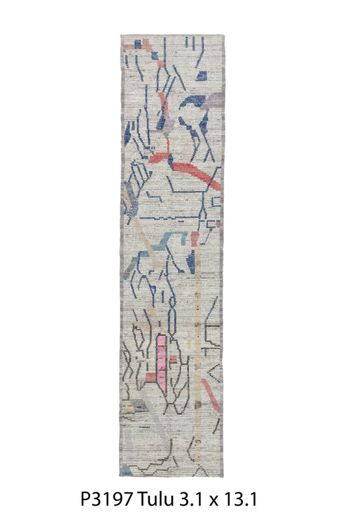 Vintage Tulu Runner Rug (3' x 13')