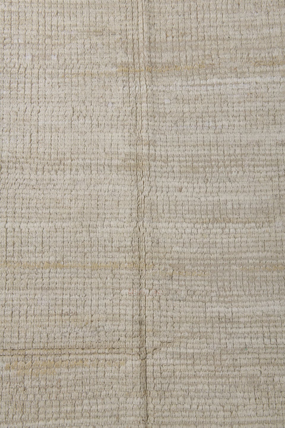 3' x 11' one-of-a-kind handmade vintage Tulu runner rug. Color palette: ivory, cream, beige, taupe, gray