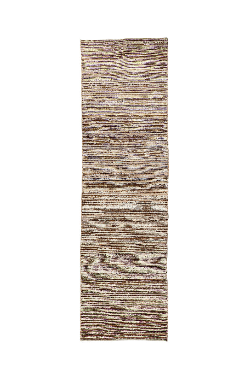 2' x 9' one-of-a-kind handmade vintage Tulu runner rug. Color palette: blue, brown, dark gray, gainsboro, gray, light gray