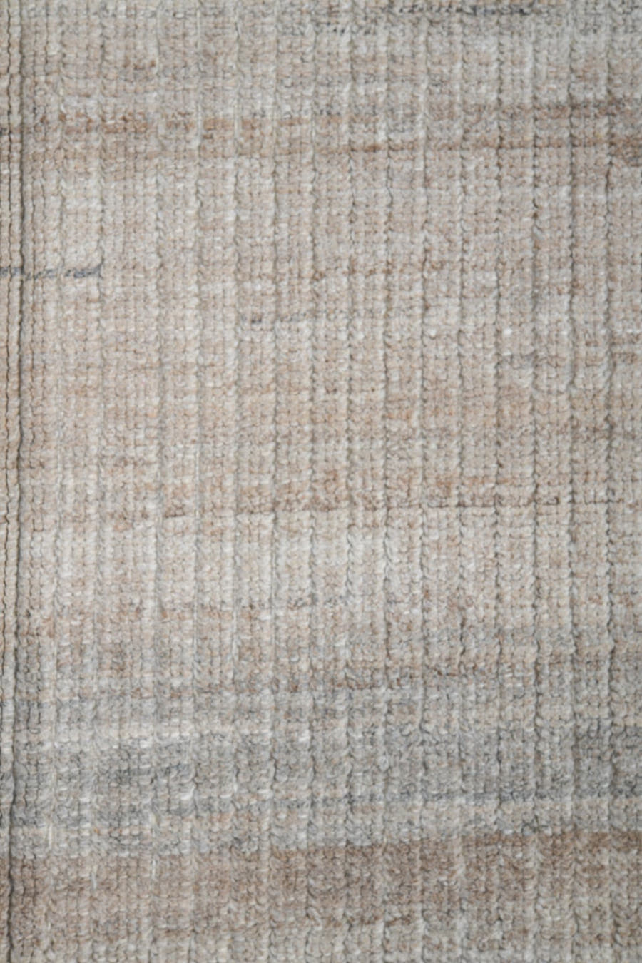 3' x 9' one-of-a-kind handmade vintage Tulu runner rug. Color palette: ivory, taupe, light_gray, beige, greige, gray