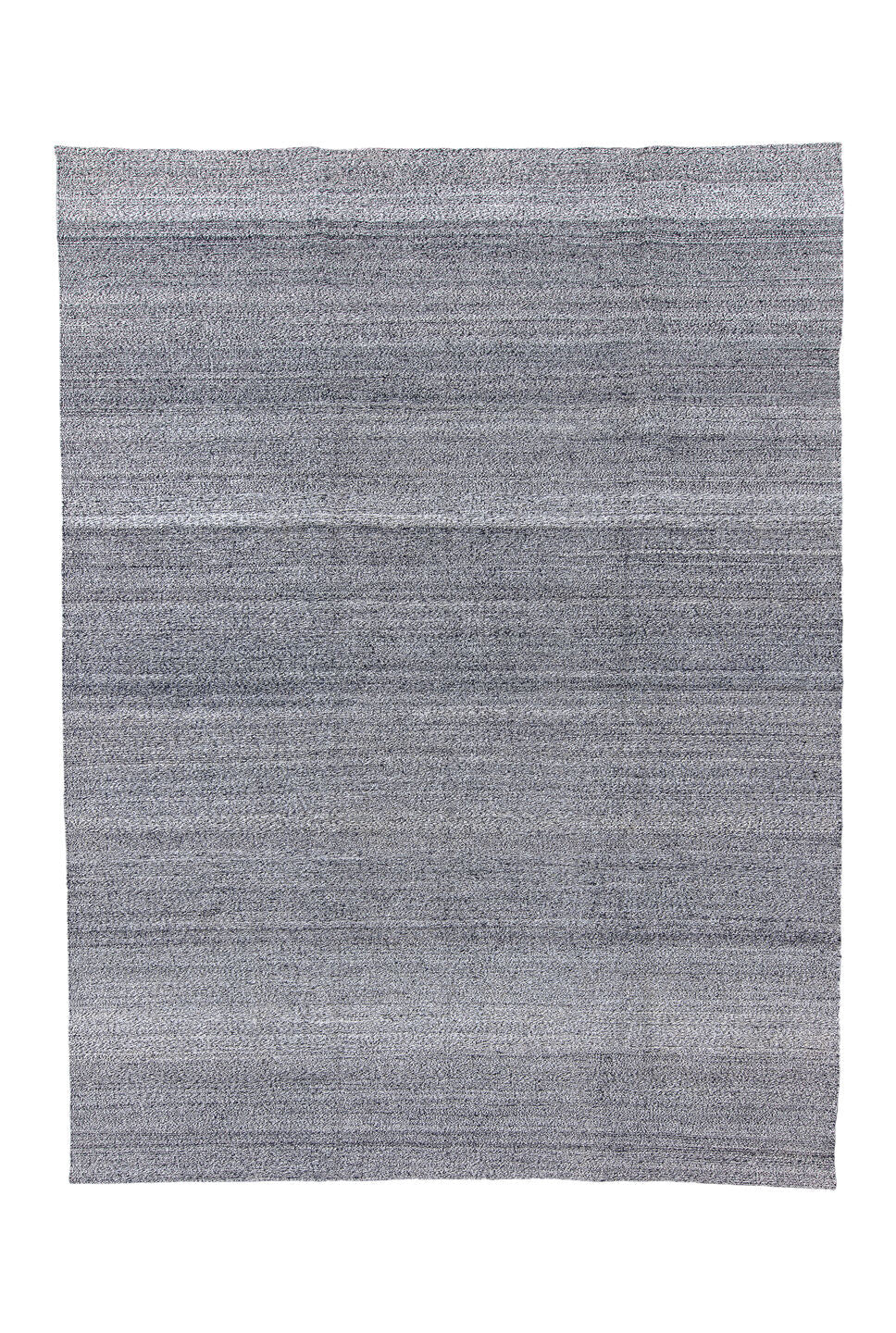 9' x 12' one-of-a-kind handmade vintage Tulu large size rug. Color palette: blue, dark gray, gainsboro, gray, light blue