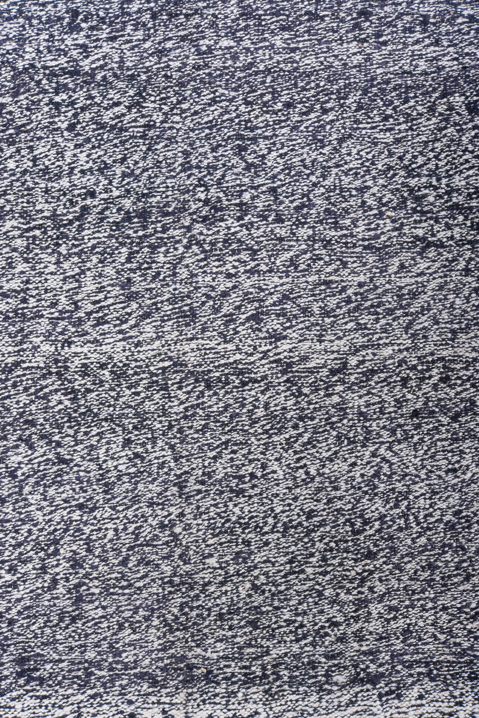 9' x 12' one-of-a-kind handmade vintage Tulu large size rug. Color palette: blue, dark gray, gainsboro, gray, light blue