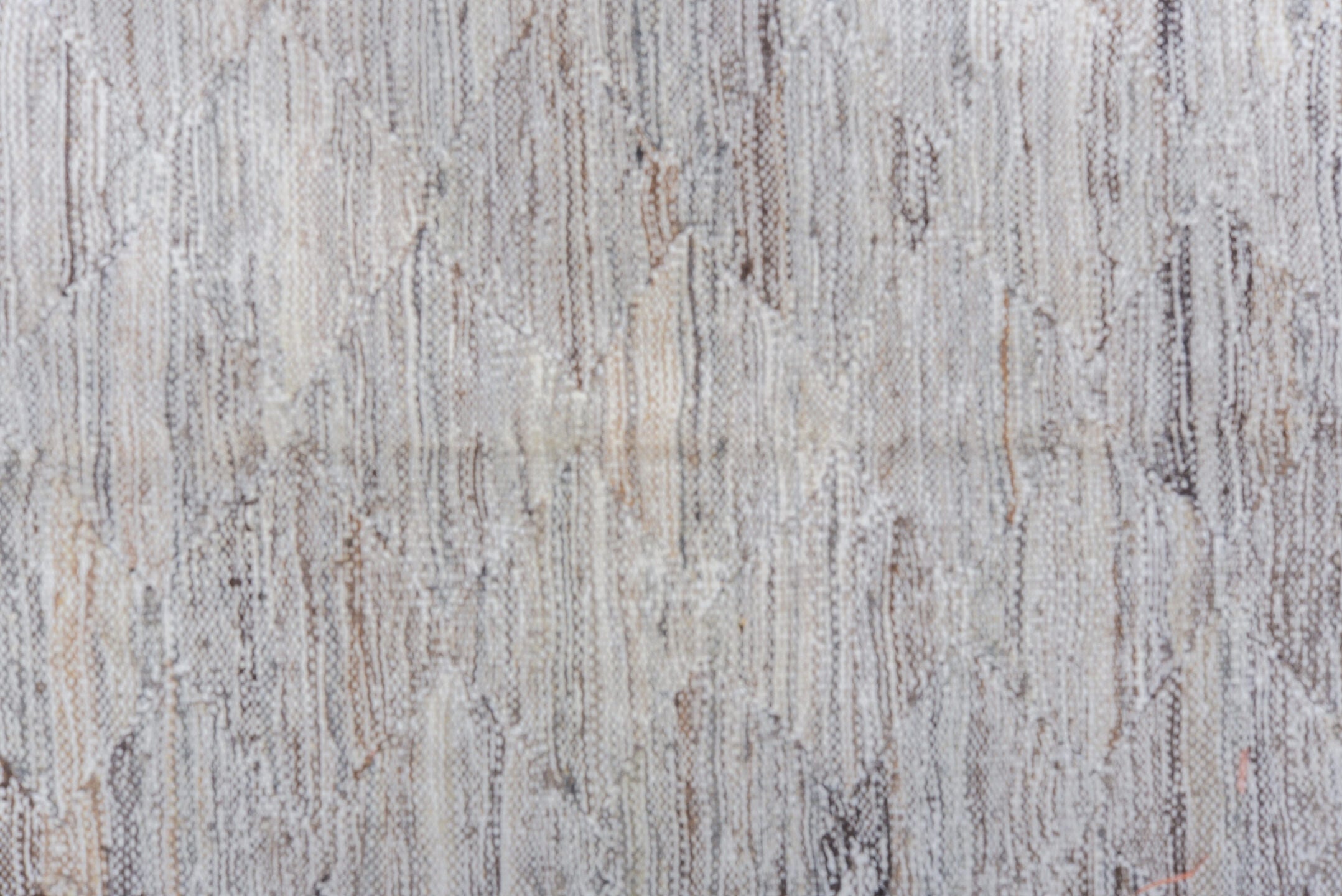 4' x 6' one-of-a-kind handmade vintage Kilim small size rug. Color palette: dark gray, dim gray, gainsboro, gray, light blue