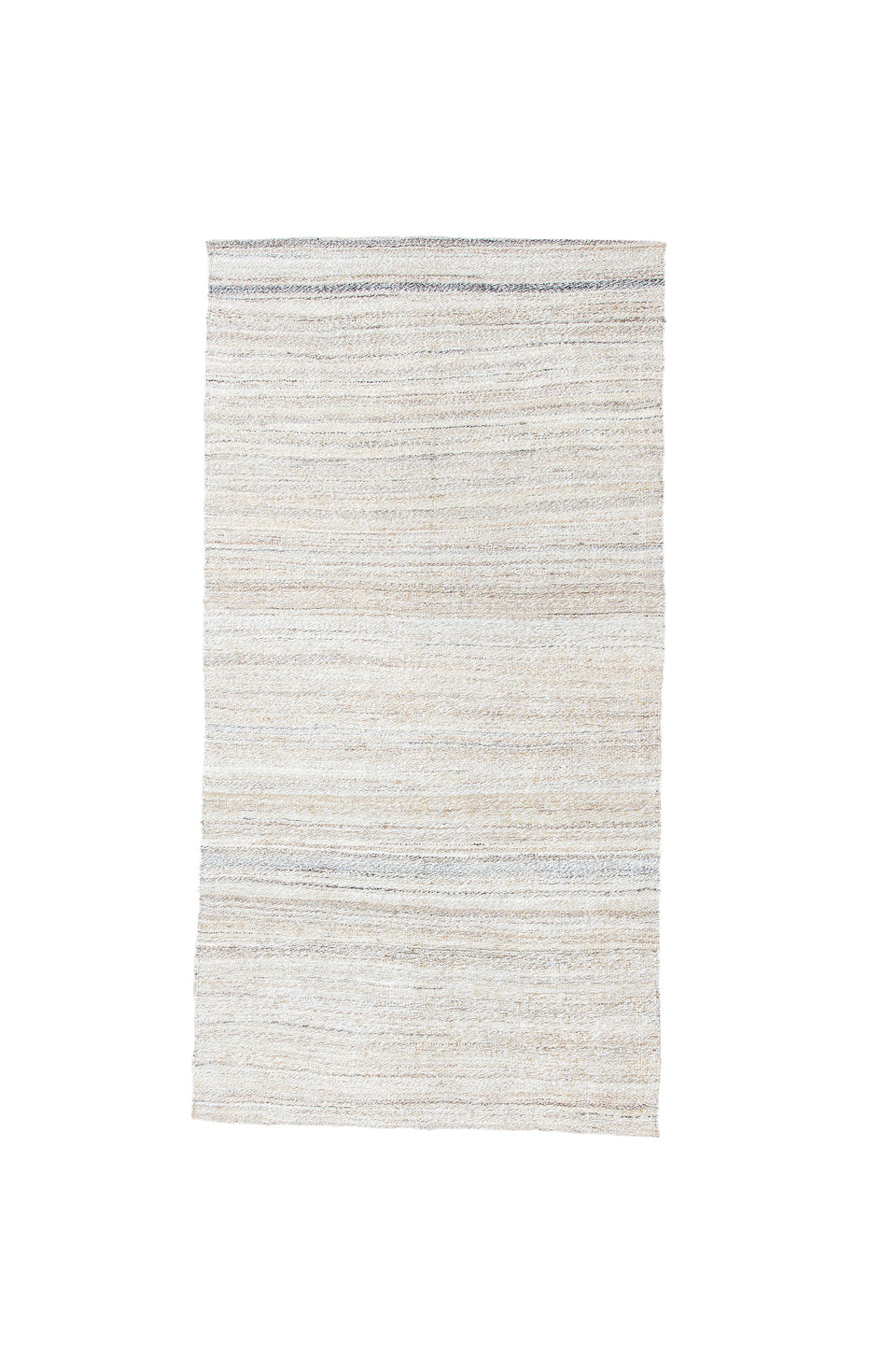 3' x 5' one-of-a-kind handmade vintage Kilim small size rug. Color palette: dark gray, gainsboro, ghost white, gray