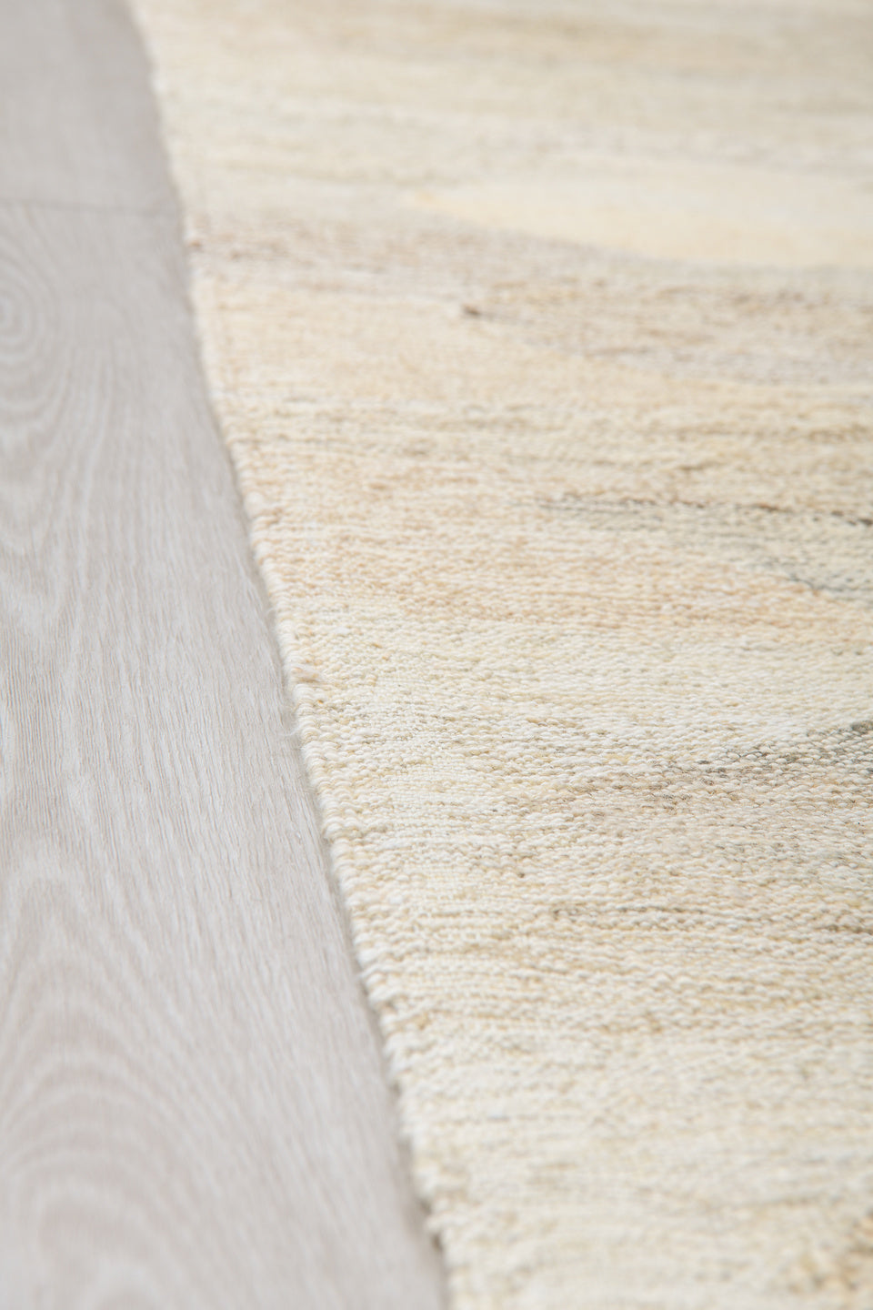 10' x 14' one-of-a-kind handmade vintage Kilim large size rug. Color palette: antiquewhite, brown, dark gray, gray