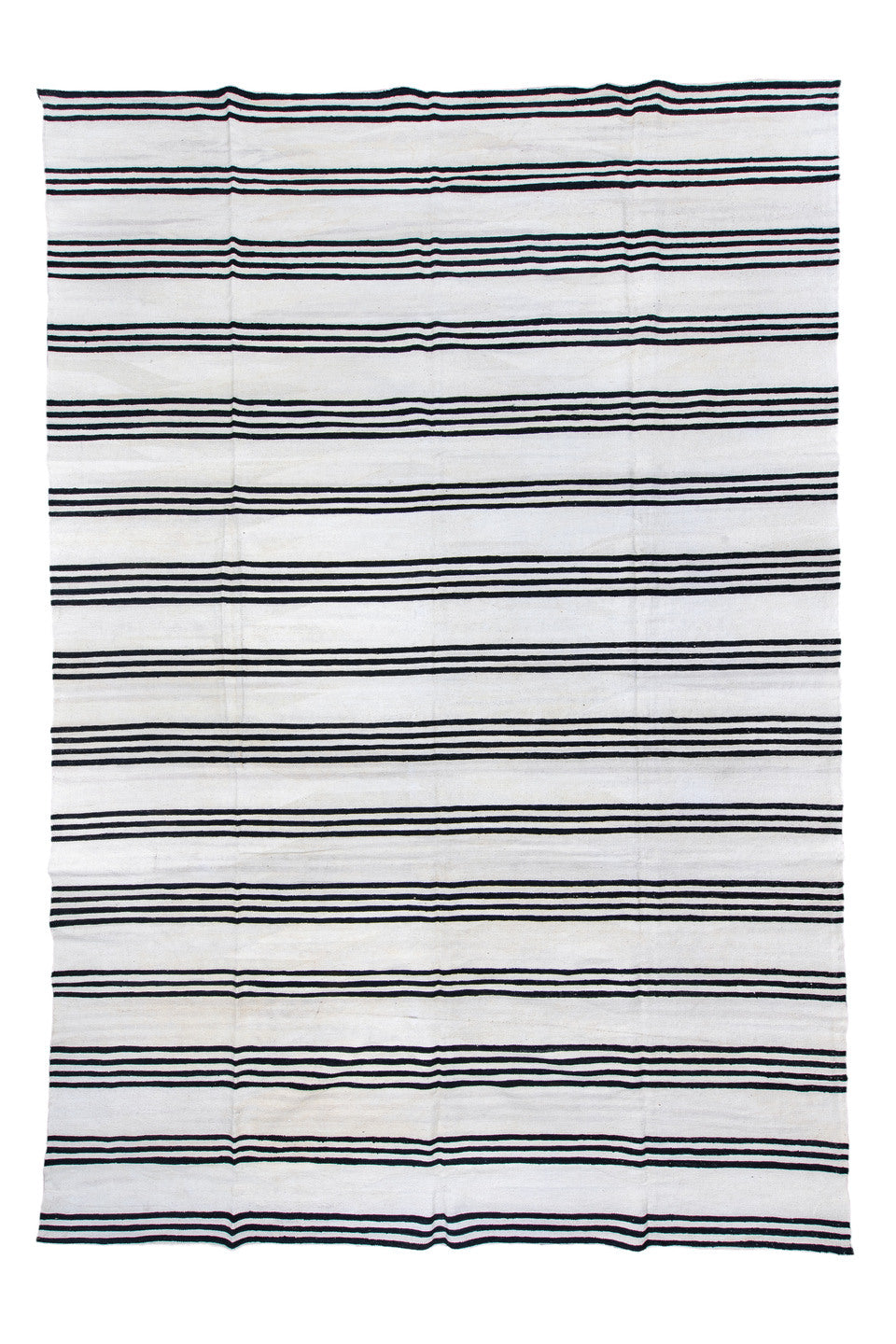 13' x 19' one-of-a-kind handmade vintage Kilim oversize rug. Color palette: alice blue, blue, dark gray, fiord, ghost white