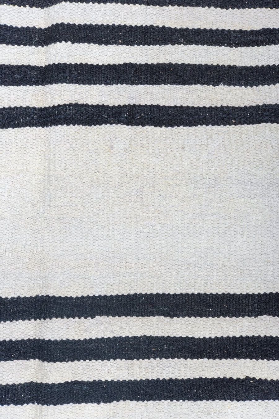 13' x 19' one-of-a-kind handmade vintage Kilim oversize rug. Color palette: ivory, black